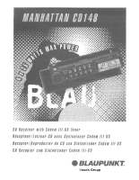 Blaupunkt Manhattan-CD-148 - Owners Manual